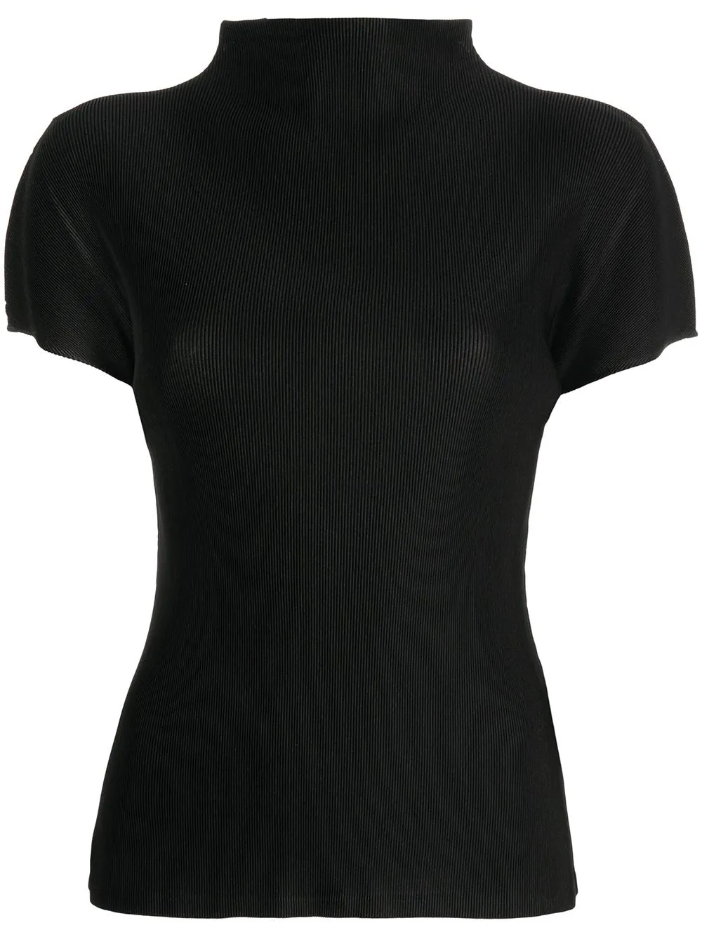 high-neck plissé top | Pleats Please Issey Miyake | Eraldo.com