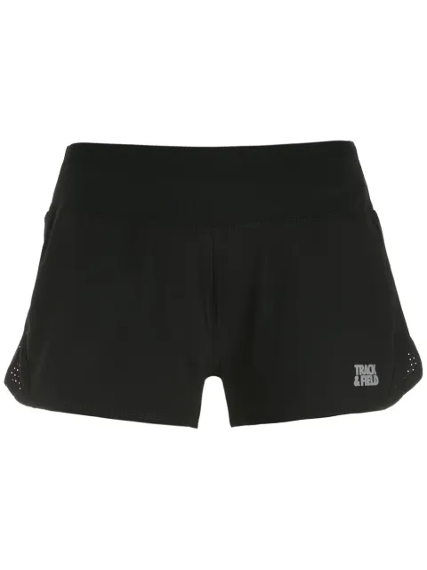 Track & Field Bermuda esportiva com logo