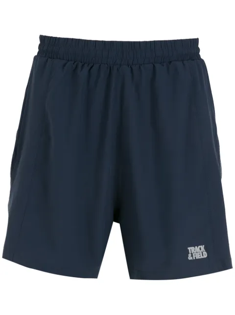 Track & Field Bermuda esportiva com logo