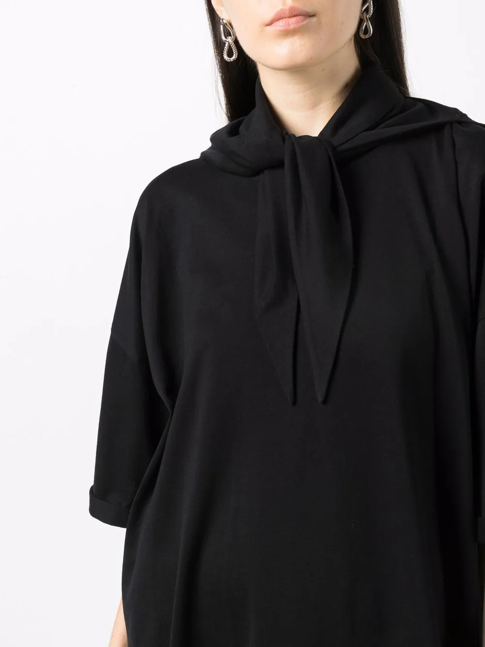 фото Mm6 maison margiela длинная футболка