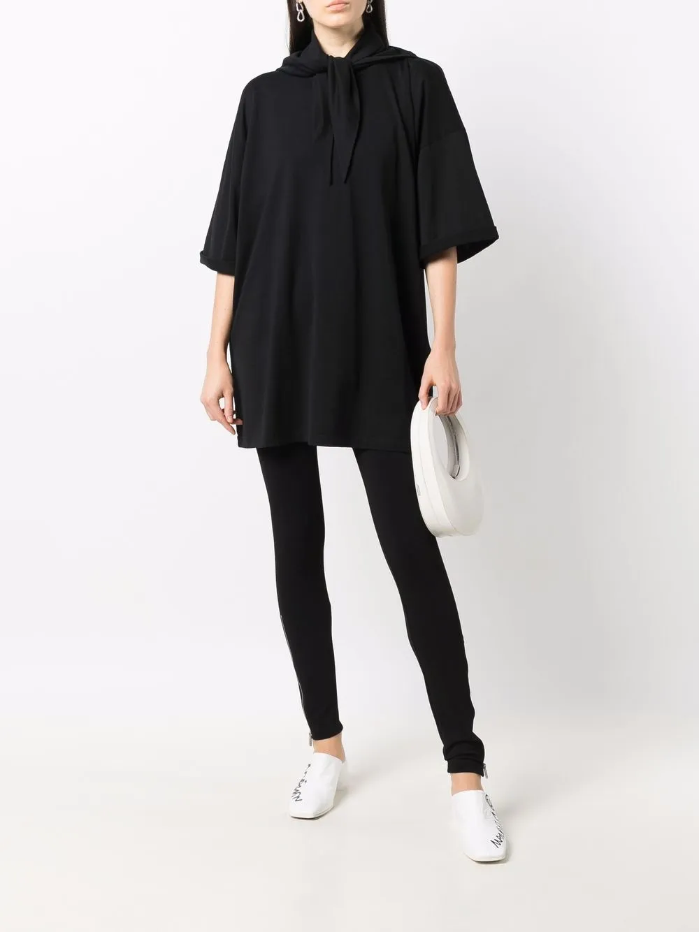 фото Mm6 maison margiela длинная футболка