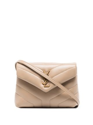 Saint Laurent Toy Loulou Matelassé Leather Crossbody Bag