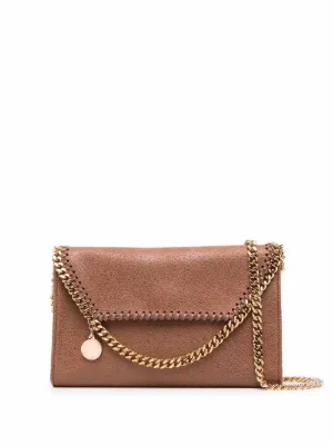 Stella Style Handbag Shoulder Crossbody Clutch Purse Messenger Bag CHAIN EDGE 