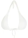 Clube Bossa Rings bikini top - White