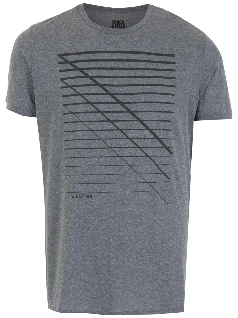 Track & Field T-shirt com estampa | Cinza | Image 1