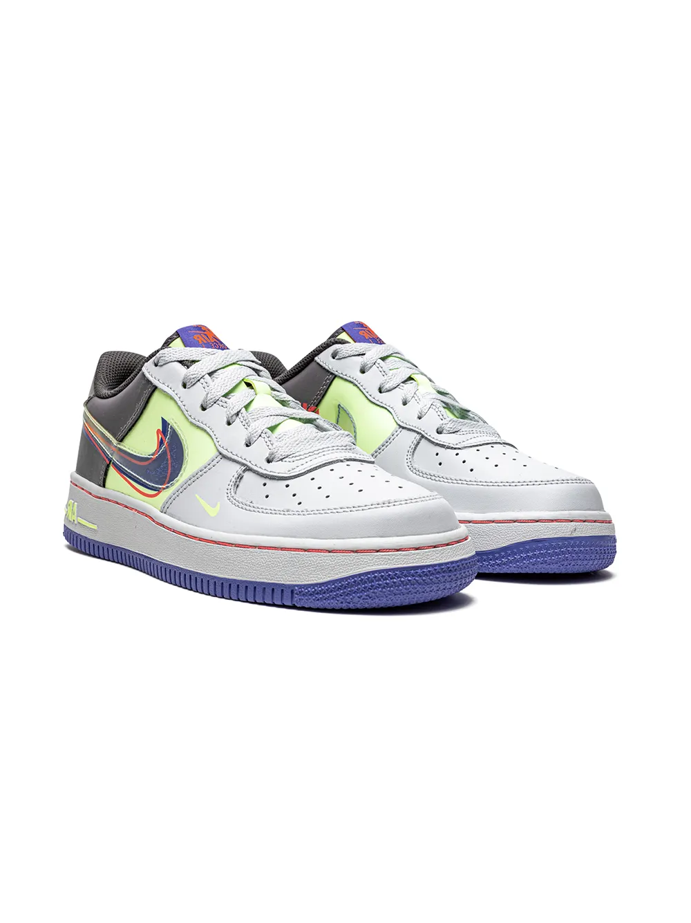 

Nike Kids tenis Air Force 1 Low - Blanco