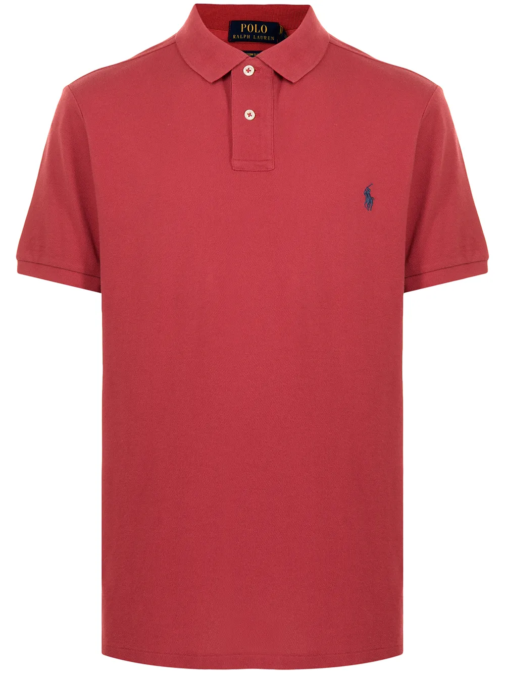 фото Polo ralph lauren рубашка поло с вышитым логотипом