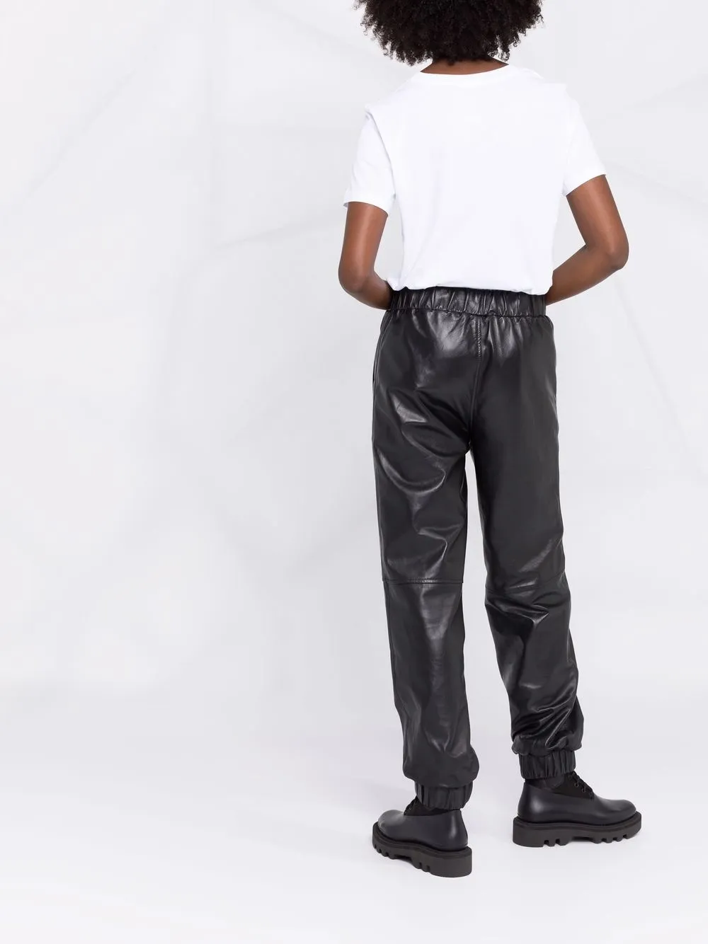 фото Moschino футболка с принтом double question mark