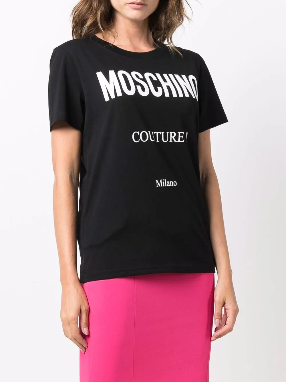 фото Moschino футболка с логотипом