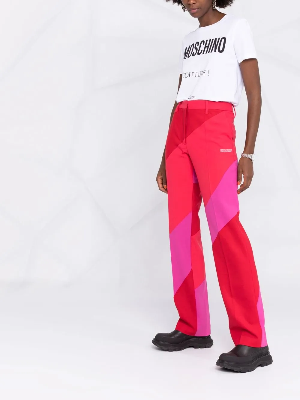 фото Moschino футболка с логотипом
