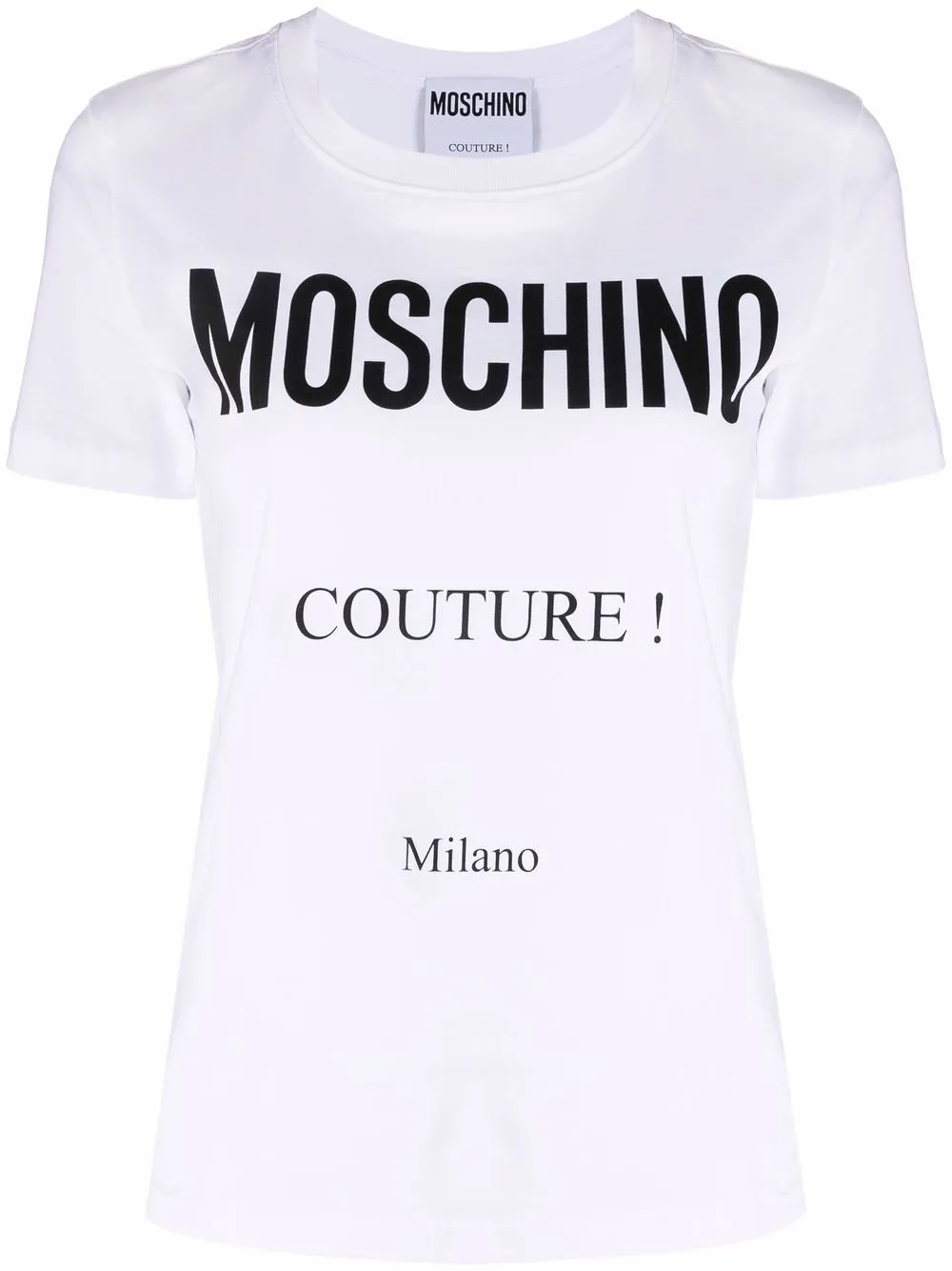 фото Moschino футболка с логотипом