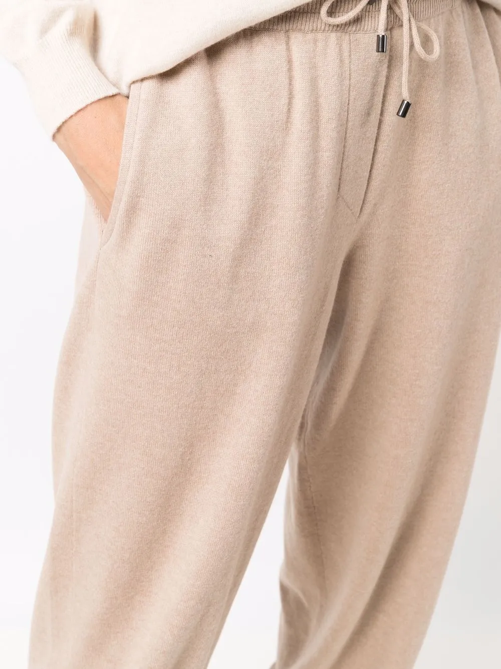 фото Brunello cucinelli зауженные трикотажные брюки