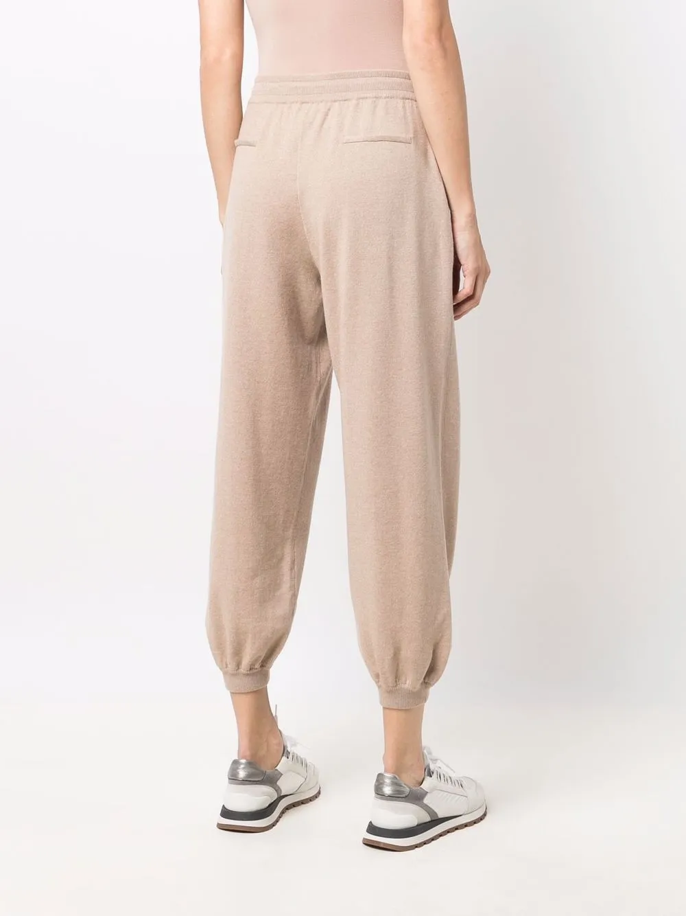 фото Brunello cucinelli зауженные трикотажные брюки