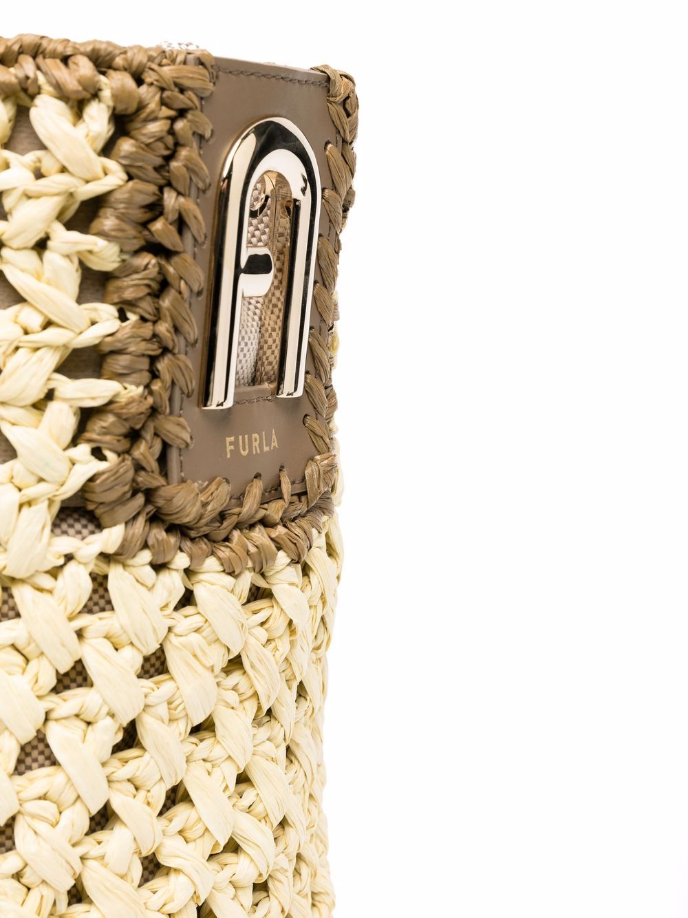 Furla Woven Raffia Shoulder Bag - ShopStyle