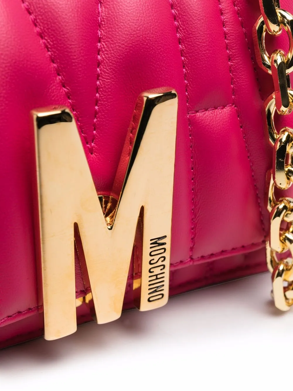 фото Moschino сумка через плечо с логотипом