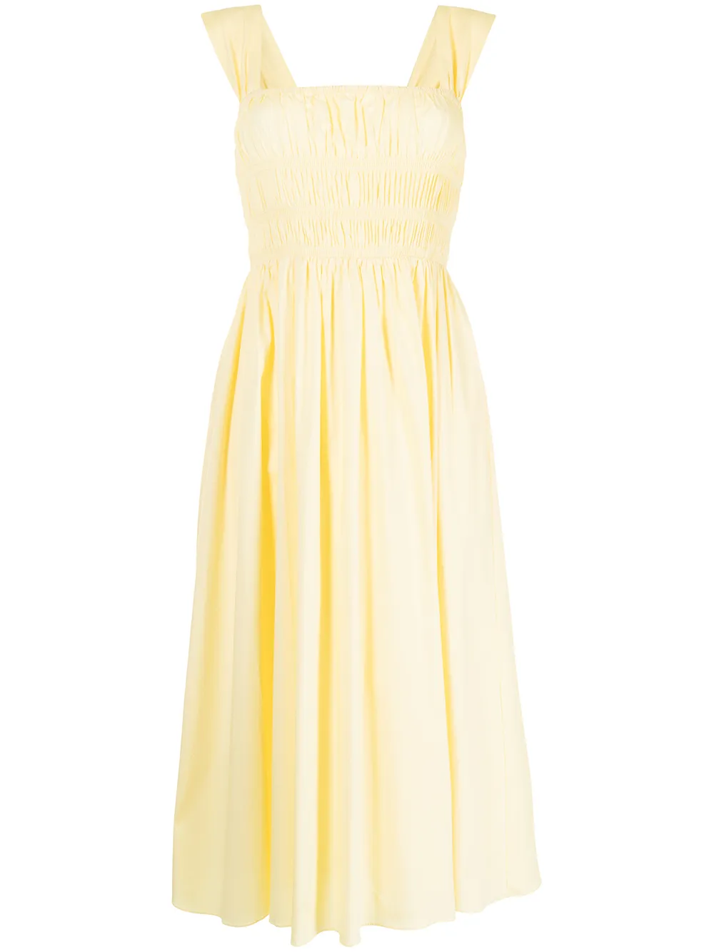 STAUD поплиновое платье Ida