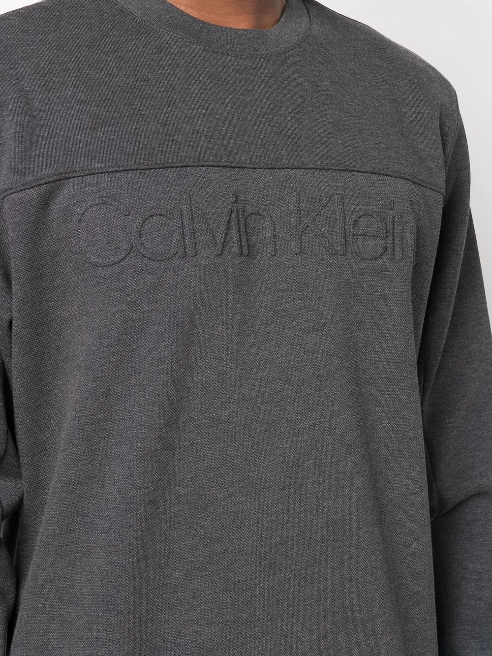 фото Calvin klein толстовка из органического хлопка с логотипом