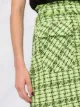 MSGM A-Line tweed skirt