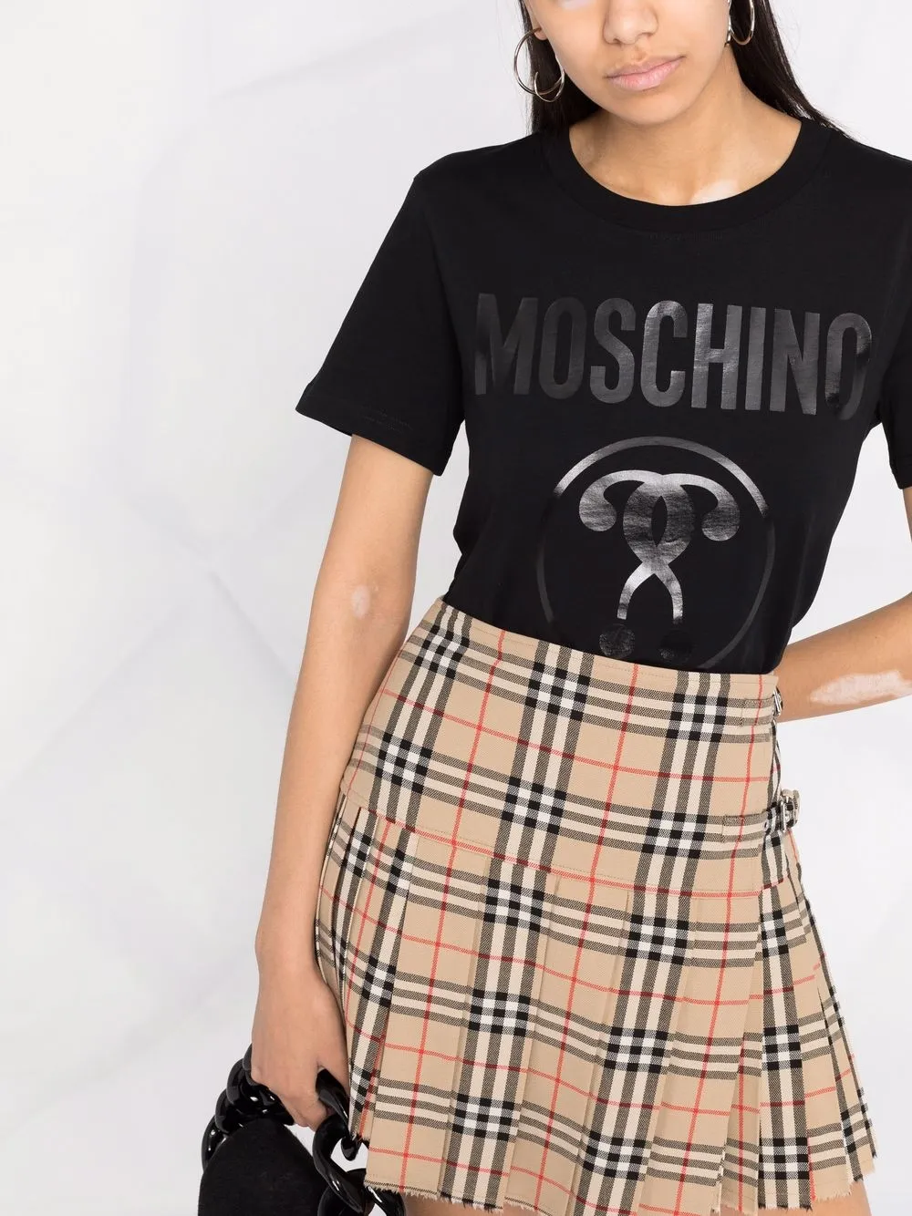 фото Moschino футболка с логотипом