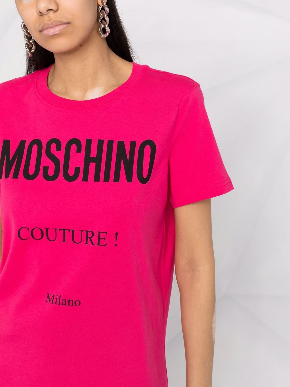 фото Moschino футболка с логотипом