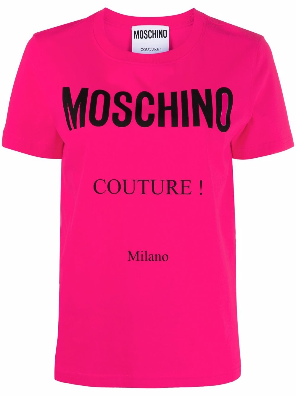 фото Moschino футболка с логотипом