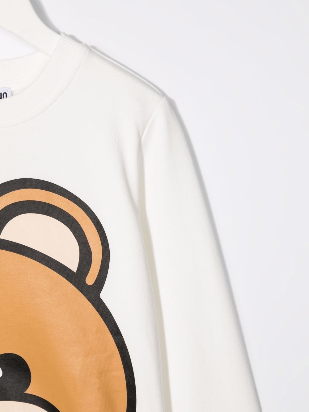 фото Moschino kids толстовка с принтом toy bear