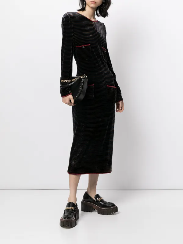 chanel midi dress
