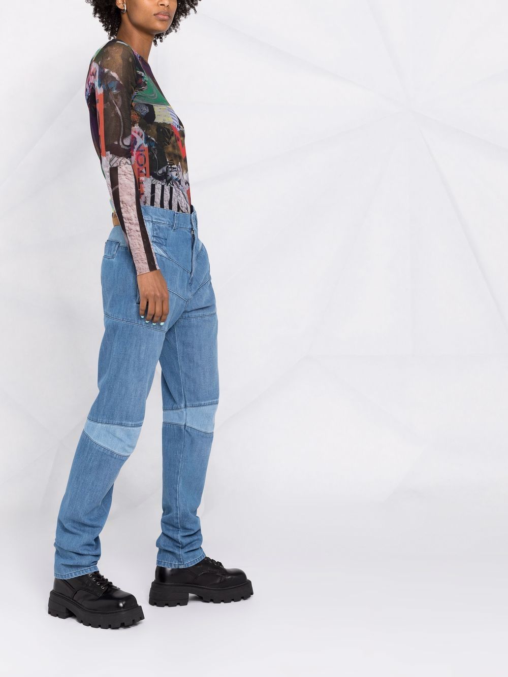 фото Kenzo прямые джинсы с завышенной талией