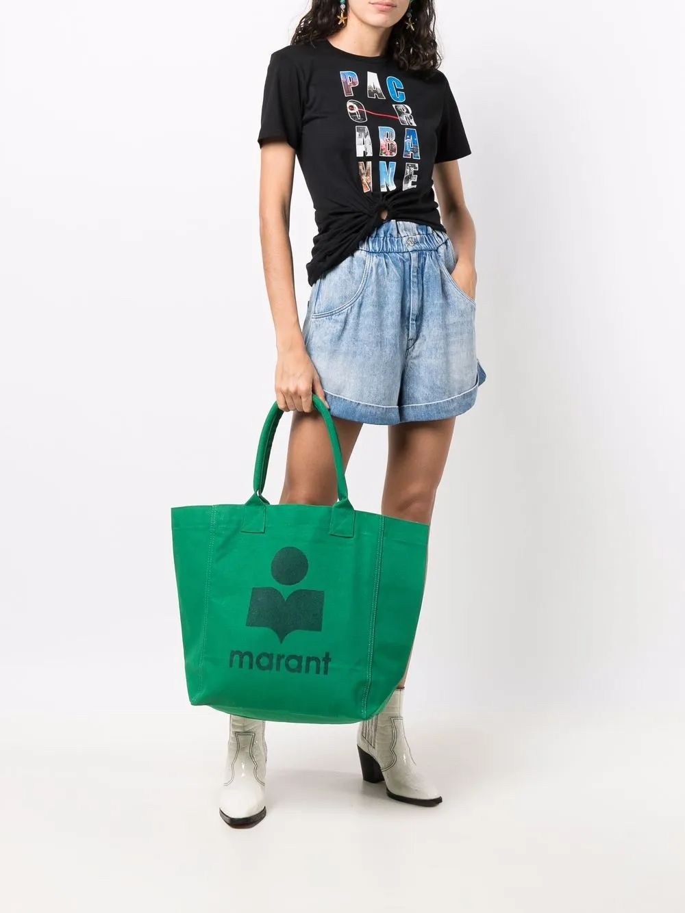 фото Isabel marant étoile сумка-тоут с логотипом