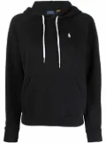 Polo Ralph Lauren embroidered-logo pullover hoodie - Black