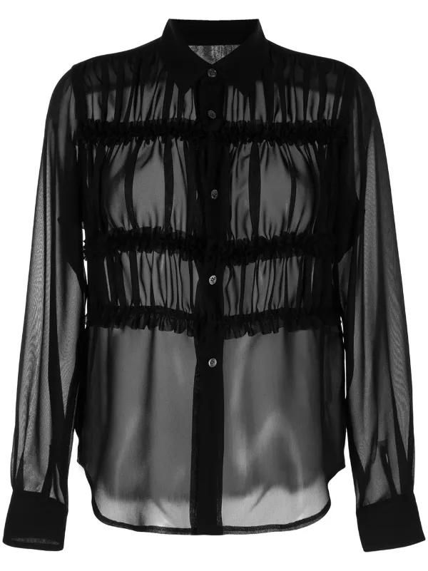 comme des garcons blouse