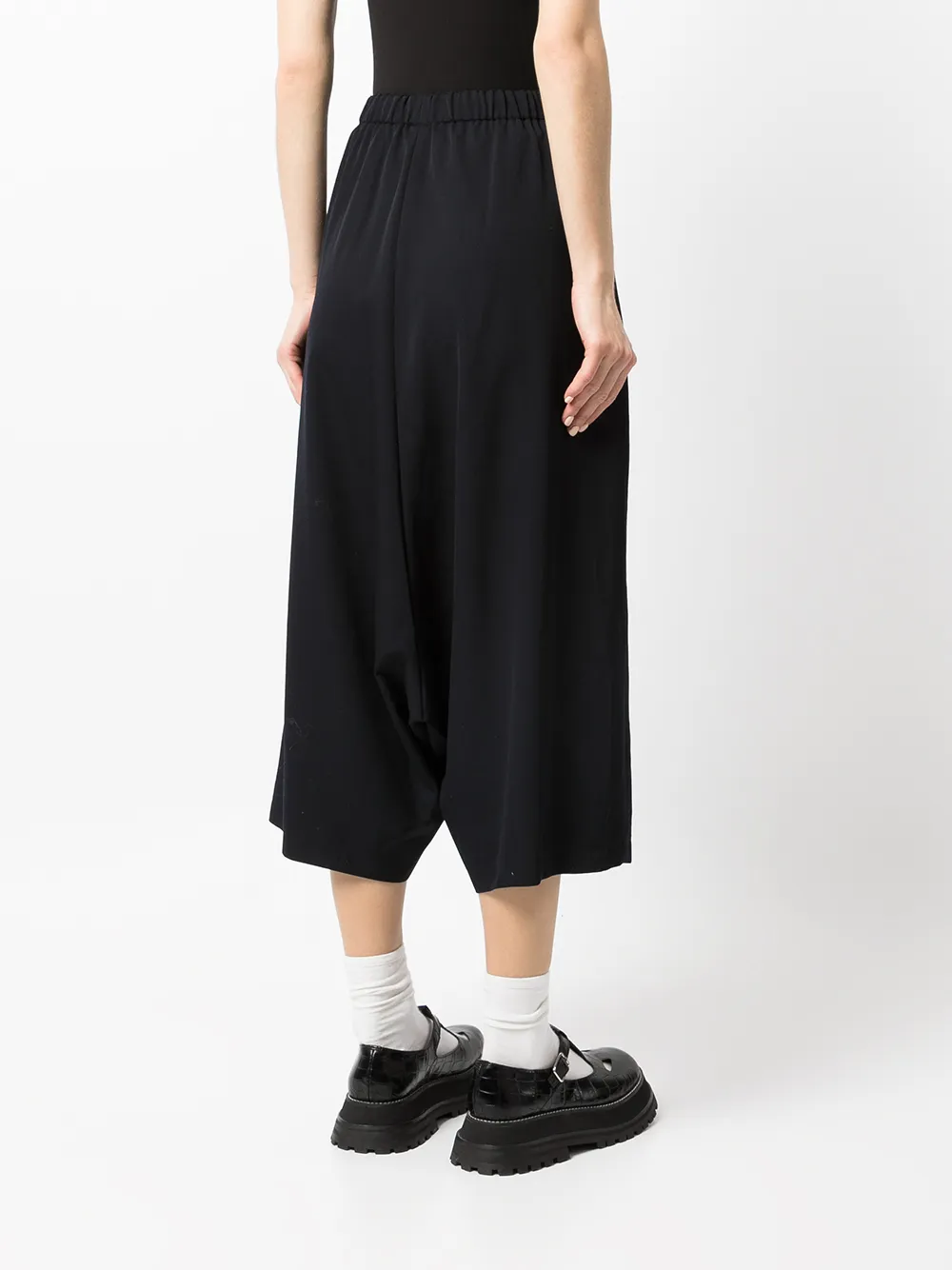 фото Comme des garçons girl укороченные брюки широкого кроя