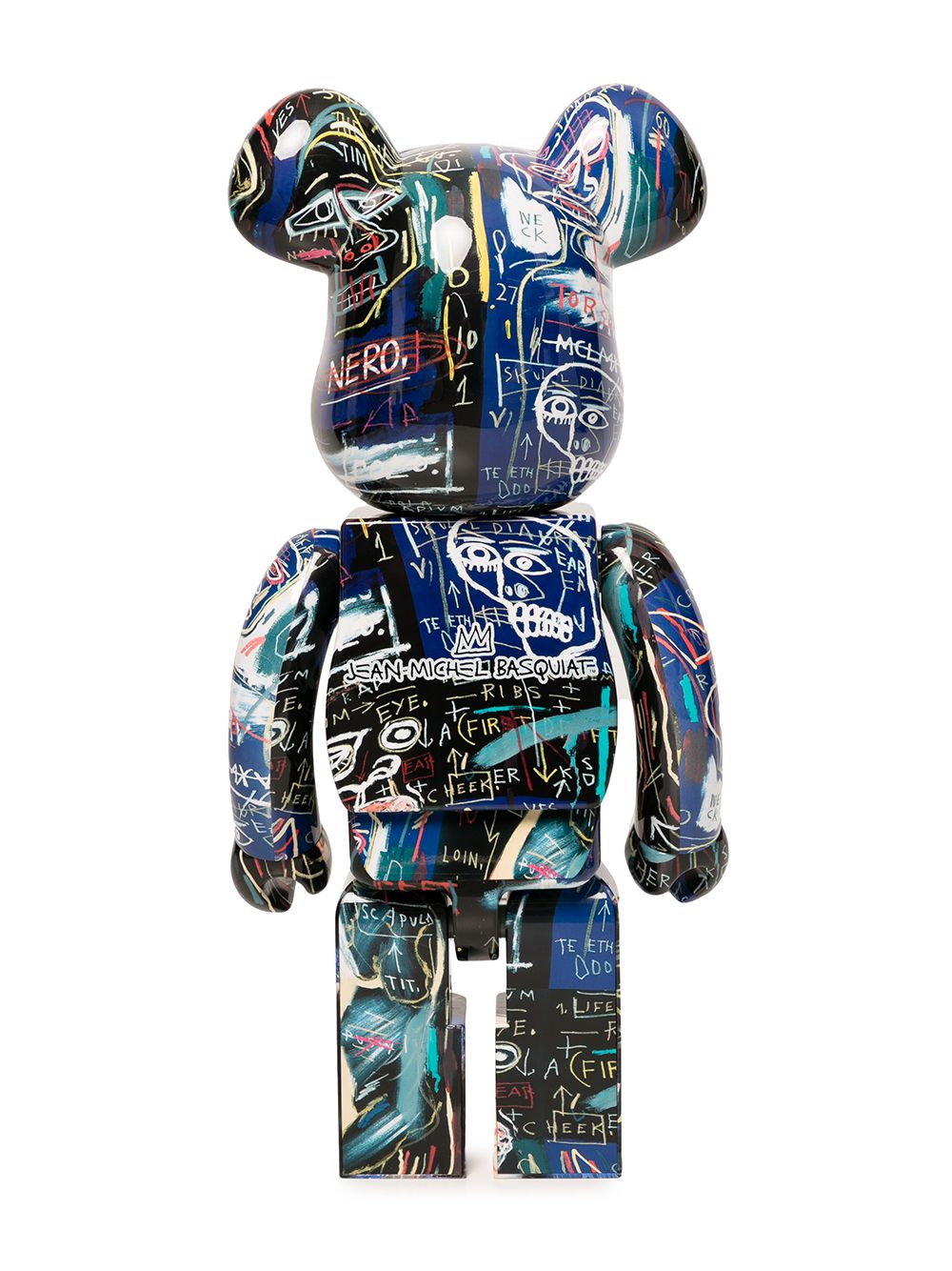 фото Medicom toy фигурка be@rbrick jean michel basquiat #7 1000%