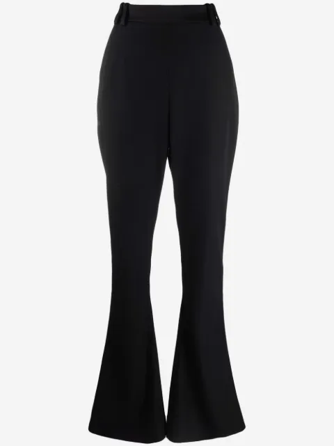 Balmain high-waist bootcut trousers
