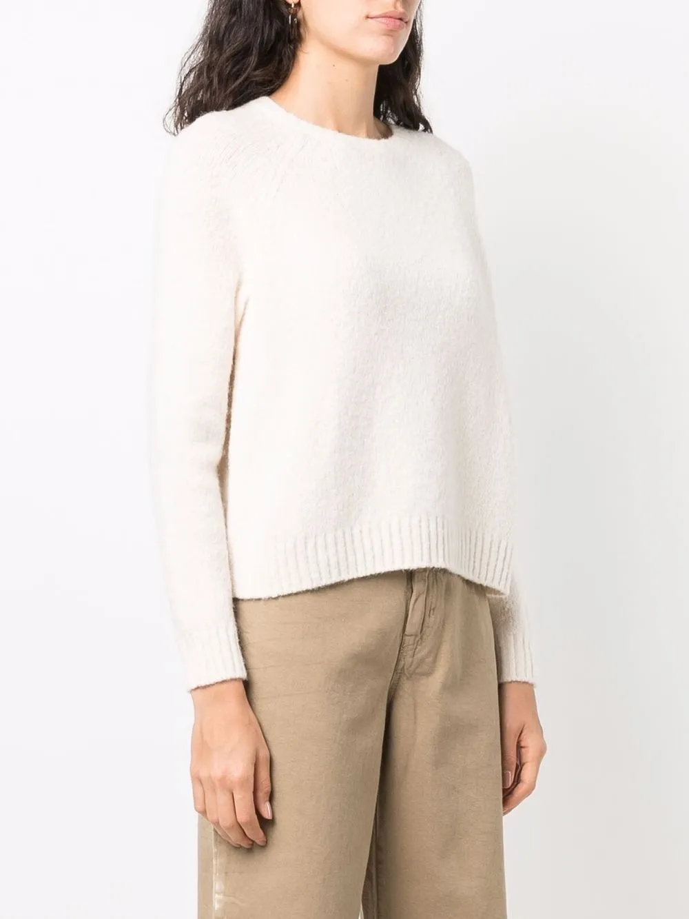 Weekend Max Mara Trui met ronde hals Beige