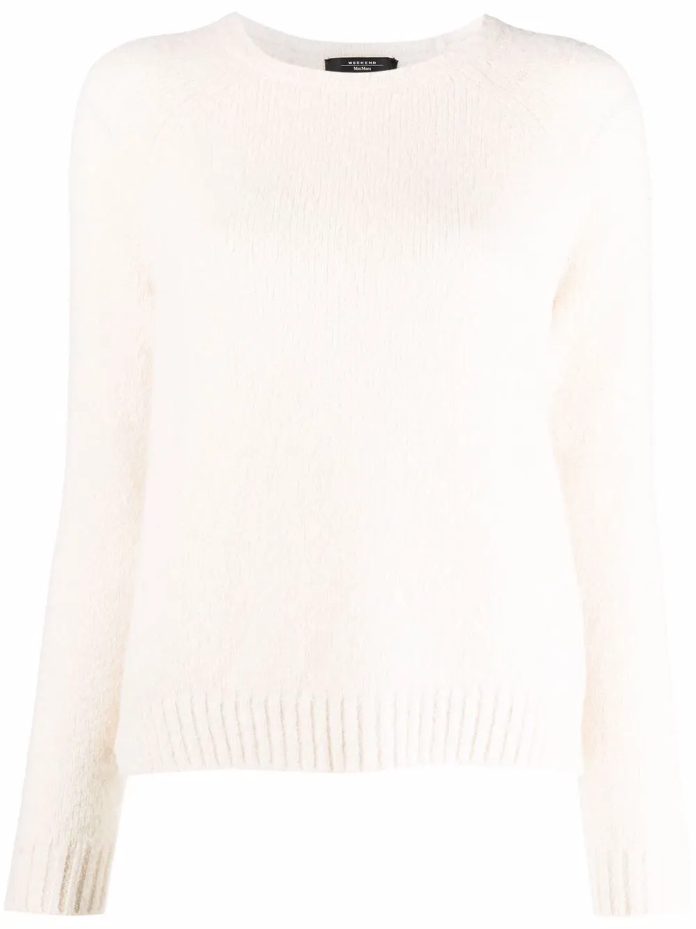 Weekend Max Mara Trui met ronde hals Beige