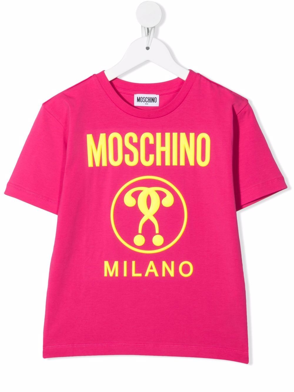 фото Moschino kids футболка с логотипом