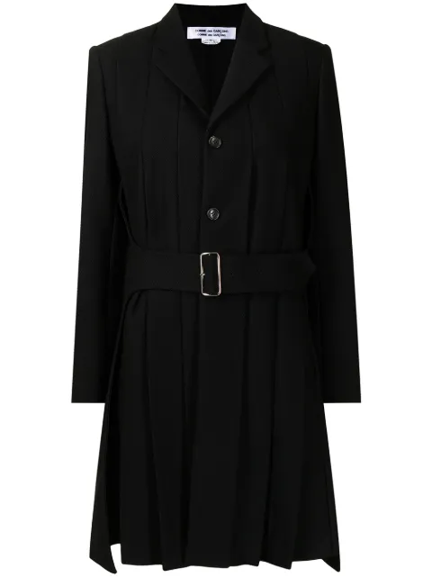 single-breasted coat