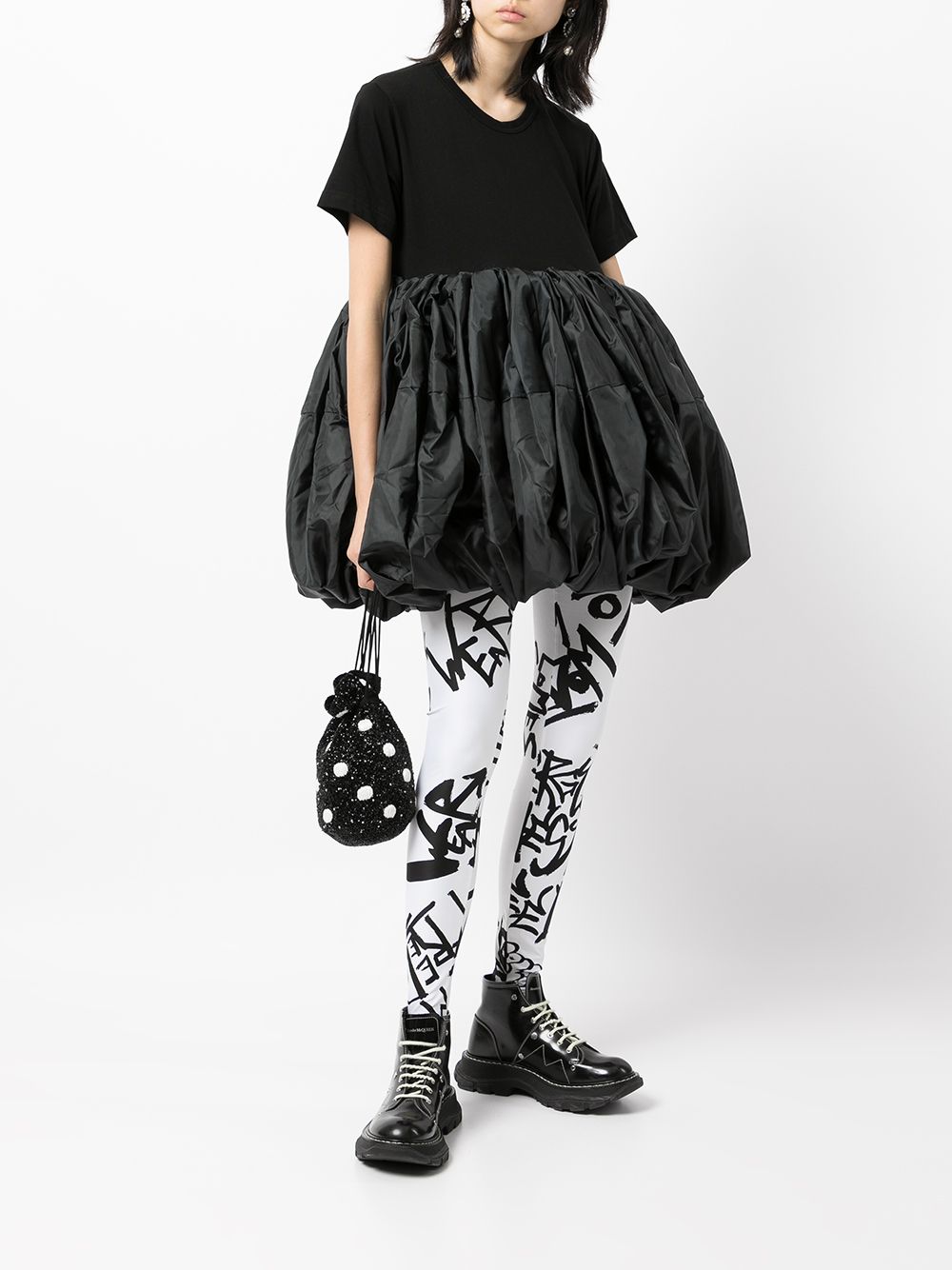 фото Comme des garçons футболка оверсайз