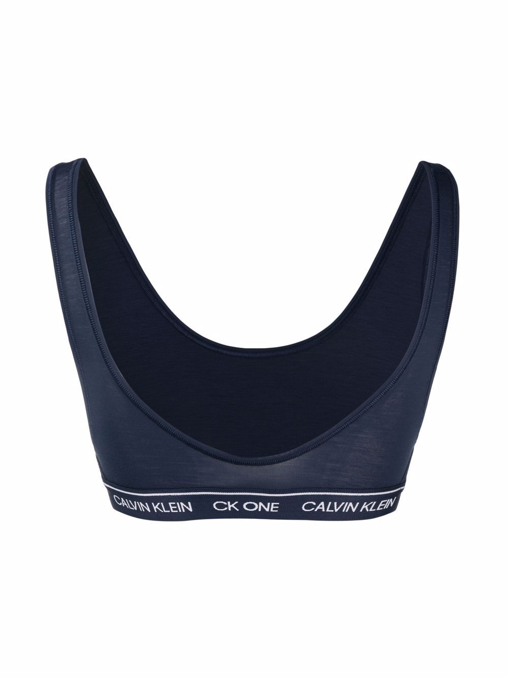 Calvin Klein Bralette met logoprint - Blauw