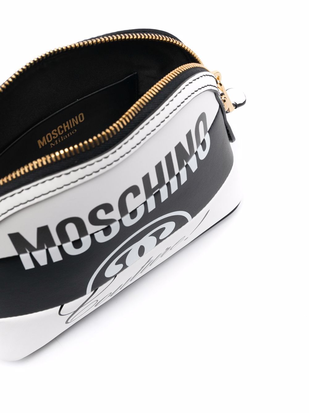 фото Moschino сумка через плечо с логотипом