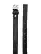 John Richmond logo-buckle belt