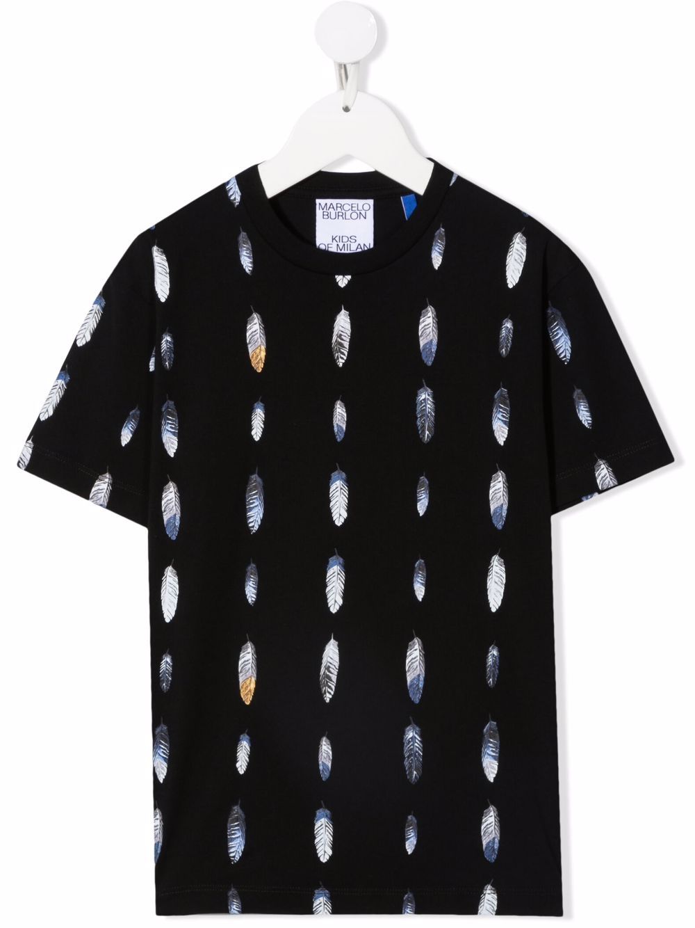 Marcelo Burlon County Of Milan Kids フェザープリント Tシャツ