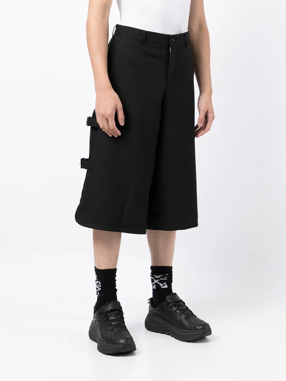 COMME des GARÇONS Homme Plus ワイドハーフパンツ-