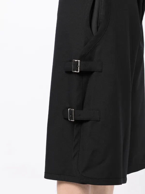 Comme Des Garçons Homme Plus Buckled wide-leg Shorts - Farfetch