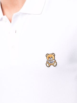 Tedy Bear logo polo衫展示图