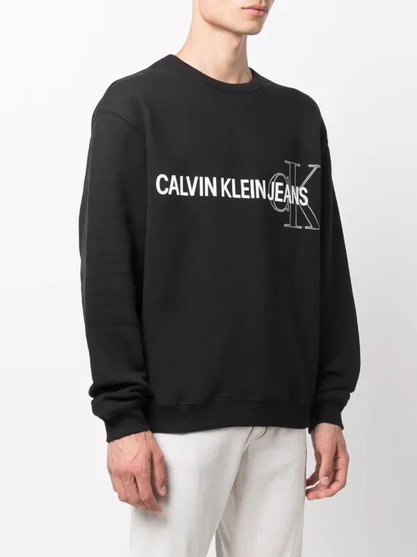 Calvin Klein Jeans logo-print Sweatshirt - Farfetch