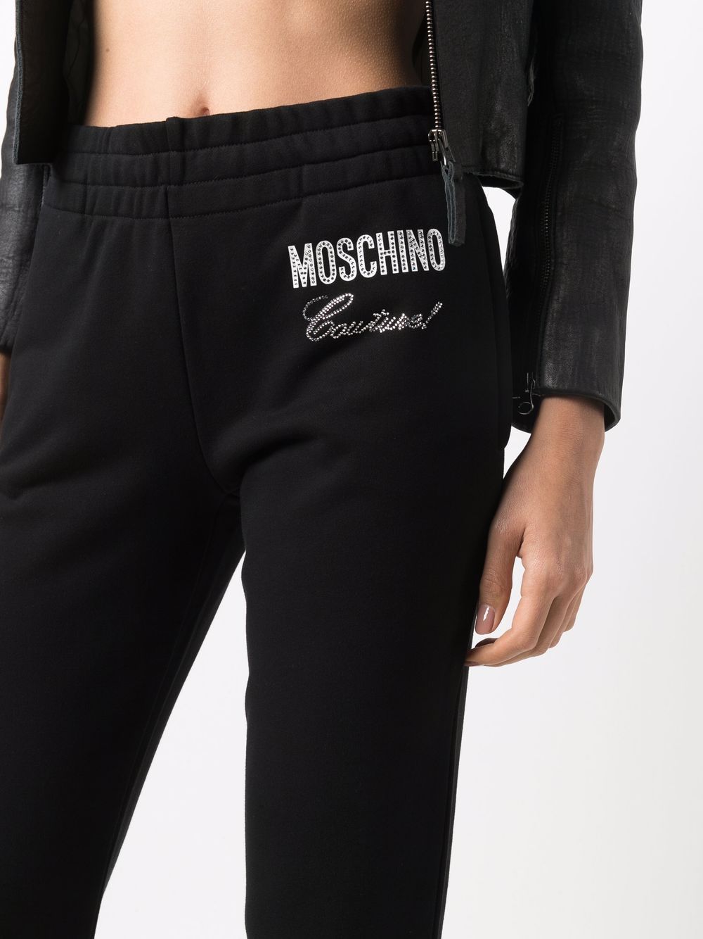 фото Moschino спортивные брюки с логотипом