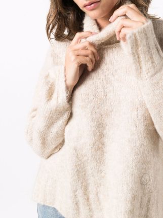 roll-neck knitted jumper展示图