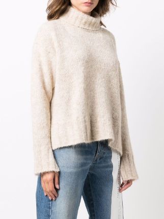 roll-neck knitted jumper展示图